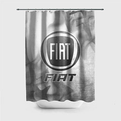 Шторка для душа Fiat - white gradient, цвет: 3D-принт