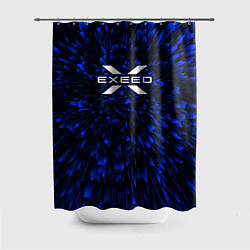 Шторка для душа Exeed blue energy, цвет: 3D-принт