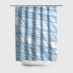 Шторка для душа Паутина проводов, цвет: 3D-принт