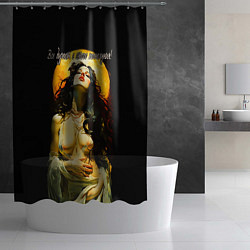 Шторка для душа Все дуреют с этого полнолуния, цвет: 3D-принт — фото 2