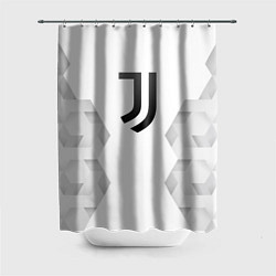 Шторка для душа Juventus white poly, цвет: 3D-принт