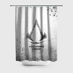 Шторка для душа Assassins Creed - white gradient, цвет: 3D-принт