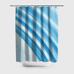Шторка для душа Акварель, цвет: 3D-принт