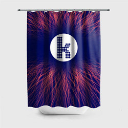 Шторка для душа The Killers red energy, цвет: 3D-принт