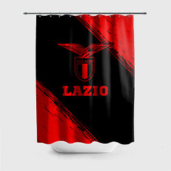Шторка для душа Lazio - red gradient, цвет: 3D-принт