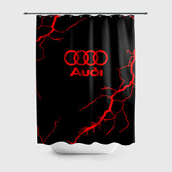 Шторка для душа Audi storm, цвет: 3D-принт