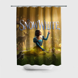 Шторка для душа Белоснежка, цвет: 3D-принт