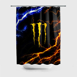 Шторка для душа Monster energy storm, цвет: 3D-принт