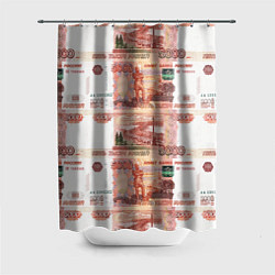 Шторка для душа 5 000 рублей, цвет: 3D-принт