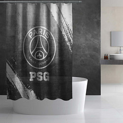 Шторка для душа PSG - grey gradient, цвет: 3D-принт — фото 2