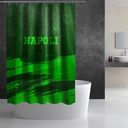 Шторка для душа Napoli - green gradient посередине, цвет: 3D-принт — фото 2