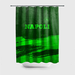 Шторка для душа Napoli - green gradient посередине, цвет: 3D-принт