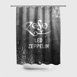 Шторка для душа Led Zeppelin - grey gradient, цвет: 3D-принт