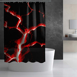 Шторка для душа The rift, цвет: 3D-принт — фото 2