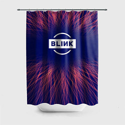 Шторка для душа Blackpink red energy, цвет: 3D-принт