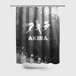 Шторка для душа Akira - grey gradient, цвет: 3D-принт