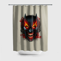 Шторка для ванной Огенный Бэтмент