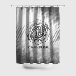 Шторка для душа Chrysler - white gradient, цвет: 3D-принт