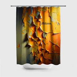 Шторка для душа Peeling plaster - Milano, цвет: 3D-принт