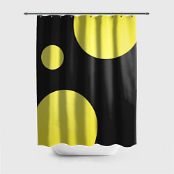 Шторка для душа Лава лампа макро баланс абстракция, цвет: 3D-принт
