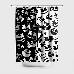 Шторка для ванной Doom x Marshmello pattern