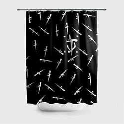 Шторка для душа Doom army, цвет: 3D-принт