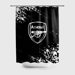Шторка для душа Арсенал черепа краски, цвет: 3D-принт