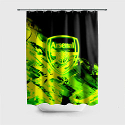 Шторка для душа Арсенал кислотные краски, цвет: 3D-принт