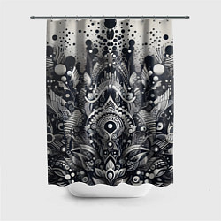 Шторка для душа Abstract pattern - graffiti, цвет: 3D-принт
