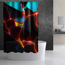 Шторка для душа Split, цвет: 3D-принт — фото 2