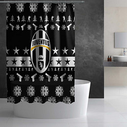 Шторка для душа Juventus cs go winter, цвет: 3D-принт — фото 2