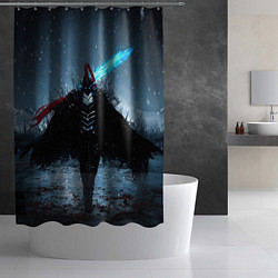 Шторка для душа Igris solo leveling, цвет: 3D-принт — фото 2