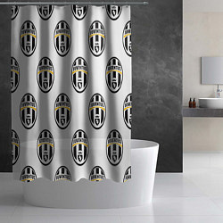 Шторка для душа Juventus Pattern, цвет: 3D-принт — фото 2