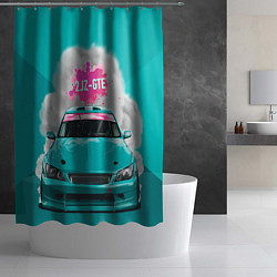 Шторка для душа 2 JZ GTE, цвет: 3D-принт — фото 2