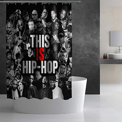 Шторка для душа This is hip-hop, цвет: 3D-принт — фото 2