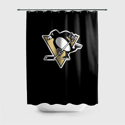 Шторка для душа Pittsburgh Penguins: Malkin, цвет: 3D-принт