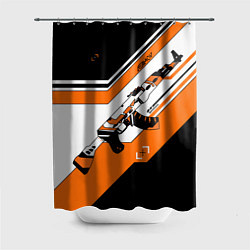 Шторка для душа Asiimov Counter-Strike, цвет: 3D-принт