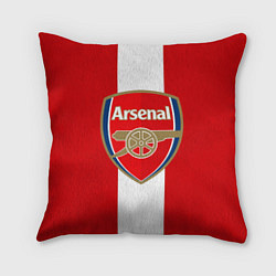 Подушка квадратная Arsenal FC: Red line, цвет: 3D-принт