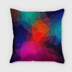 Подушка квадратная Abstraction, цвет: 3D-принт