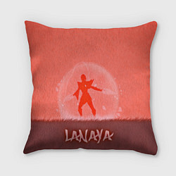 Подушка квадратная LANAYA, цвет: 3D-принт