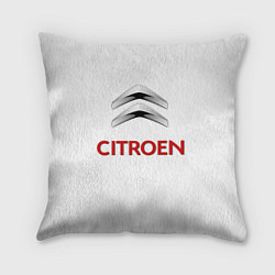 Подушка квадратная Сitroen, цвет: 3D-принт