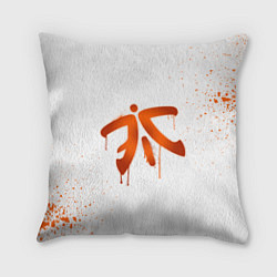 Подушка квадратная Fnatic: White collection, цвет: 3D-принт