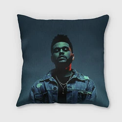 Подушка квадратная The Weeknd, цвет: 3D-принт