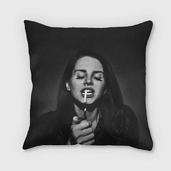 Подушка квадратная Lana Del Rey