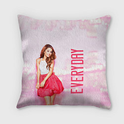 Подушка квадратная Ariana Grande: Everyday, цвет: 3D-принт