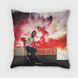 Подушка квадратная Kendrick DAMN, цвет: 3D-принт