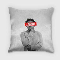 Подушка квадратная Lamar Supreme, цвет: 3D-принт