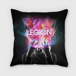 Подушка квадратная Legion Minds, цвет: 3D-принт
