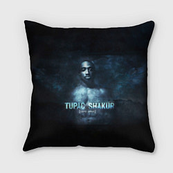 Подушка квадратная Tupac Shakur 1971-1996, цвет: 3D-принт