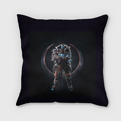 Подушка квадратная Quake champions, цвет: 3D-принт
